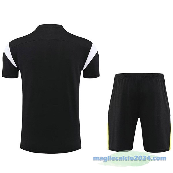 Formazione Set Completo Borussia Dortmund 2023 2024 Nero Giallo Poco Prezzo