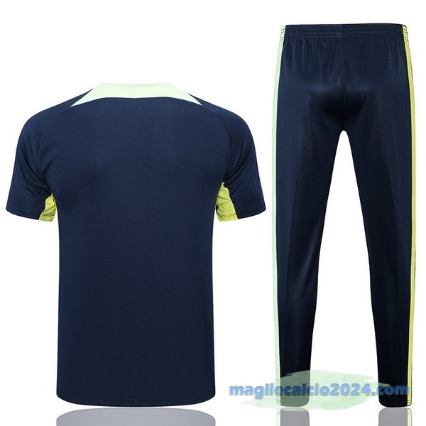 Formazione Set Completo Brasile 2023 Azul Navy I Verde Poco Prezzo