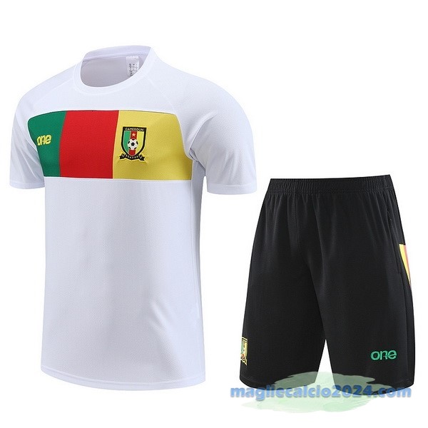 Formazione Set Completo Camerun 2023 Bianco Nero Poco Prezzo