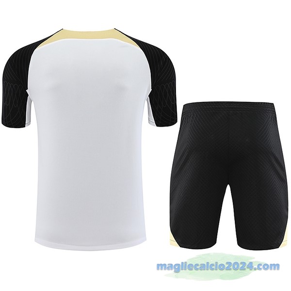 Formazione Set Completo Chelsea 2023 2024 Bianco Nero Giallo Poco Prezzo