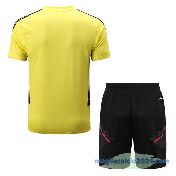 Formazione Set Completo Flamengo 2022 2023 Giallo I Nero Poco Prezzo