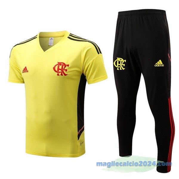 Formazione Set Completo Flamengo 2022 2023 Giallo Nero Poco Prezzo