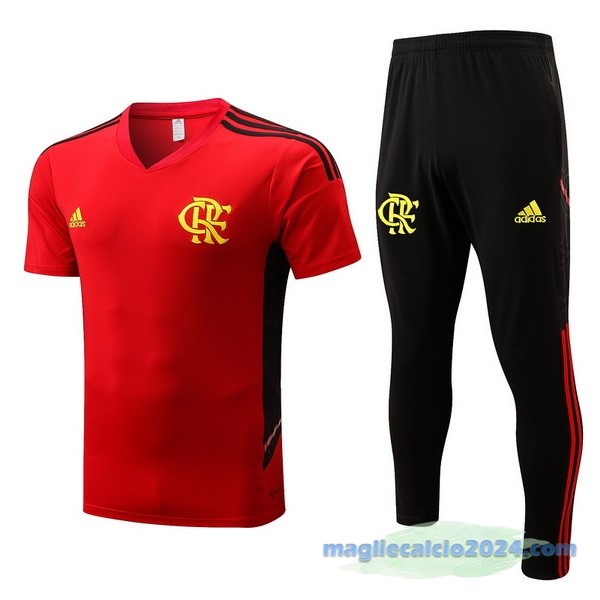 Formazione Set Completo Flamengo 2022 2023 Rosso Nero Poco Prezzo