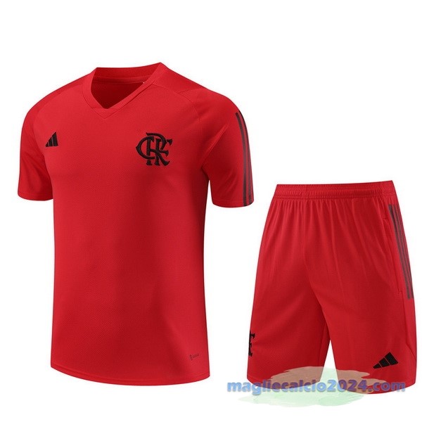 Formazione Set Completo Flamengo 2023 2024 Rosso Poco Prezzo