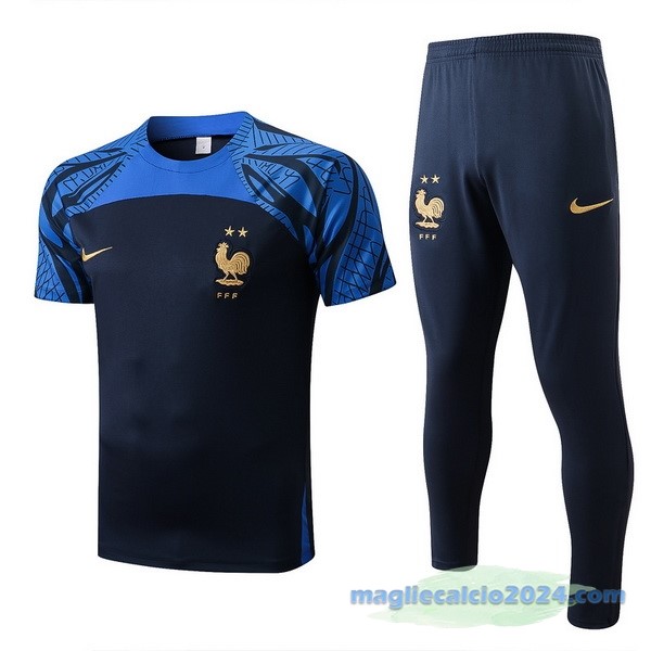Formazione Set Completo Francia 2022 Azul I Navy Poco Prezzo