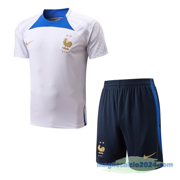 Formazione Set Completo Francia 2022 Bianco Azul Poco Prezzo
