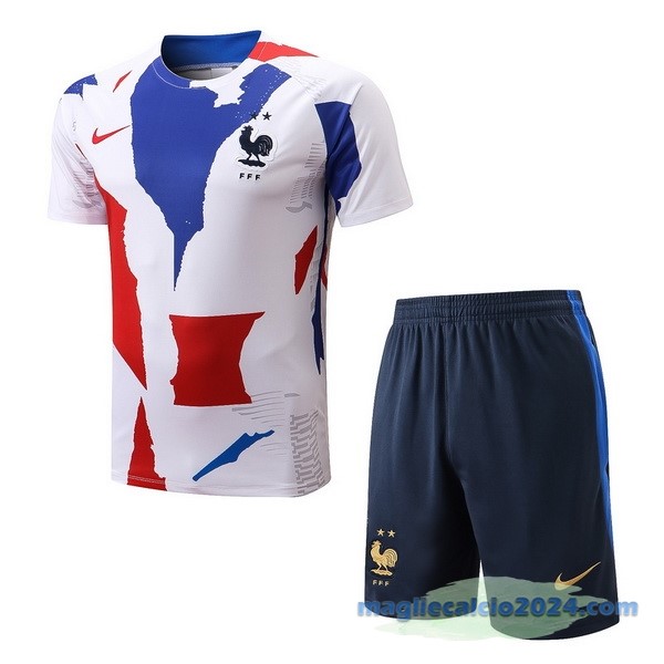 Formazione Set Completo Francia 2022 Bianco Azul Rosso Poco Prezzo