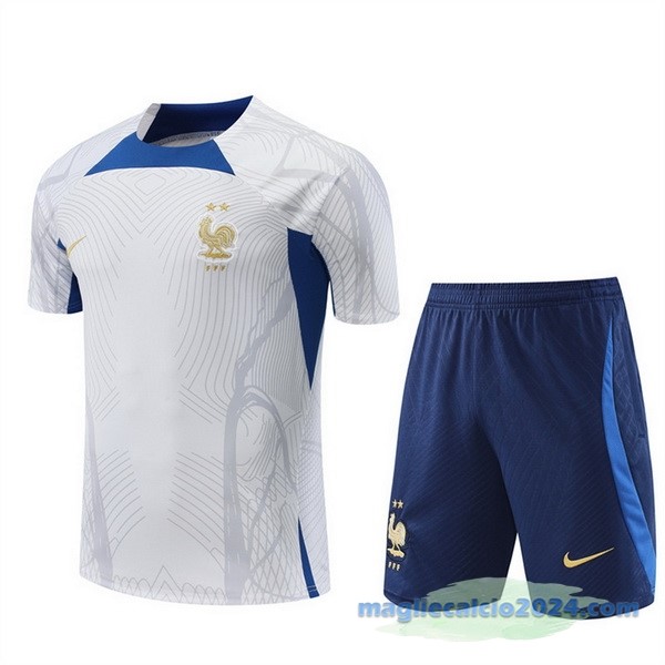 Formazione Set Completo Francia 2022 Bianco II Azul Poco Prezzo