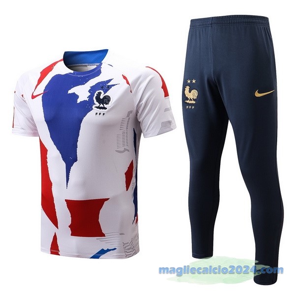 Formazione Set Completo Francia 2022 Bianco I Azul Rosso Poco Prezzo