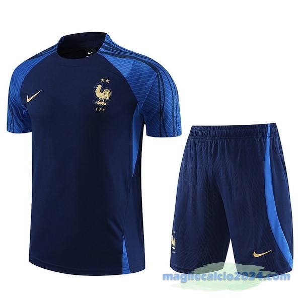 Formazione Set Completo Francia 2023 Azul Navy Poco Prezzo