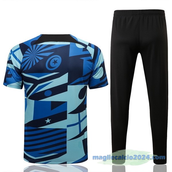 Formazione Set Completo Inter Milán 2022 2023 Azul Nero Poco Prezzo