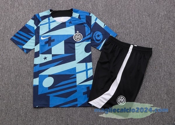 Formazione Set Completo Inter Milán 2022 2023 Azul Verde Nero Poco Prezzo