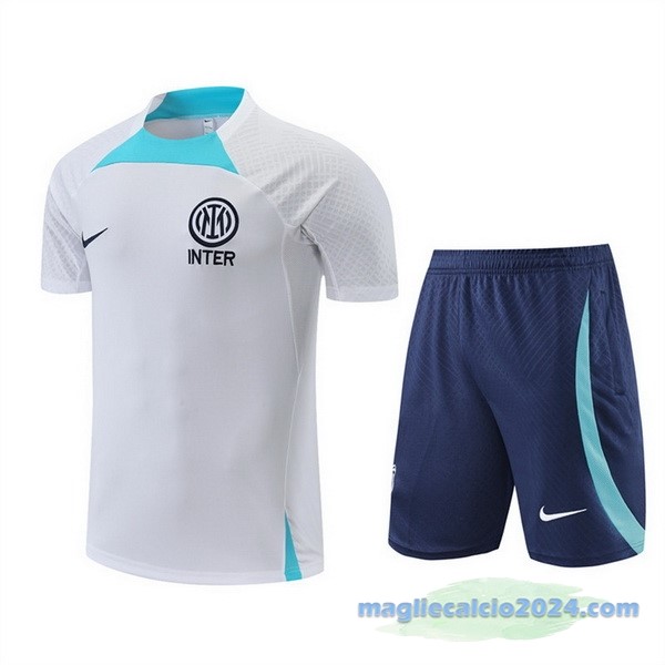 Formazione Set Completo Inter Milán 2022 2023 Bianco Azul Poco Prezzo