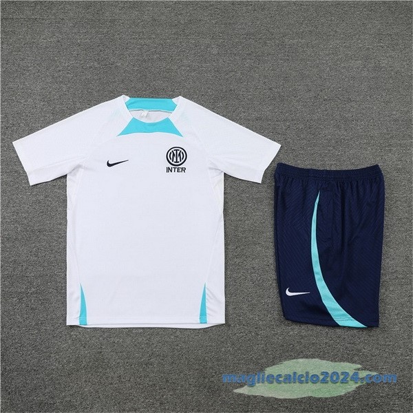 Formazione Set Completo Inter Milán 2022 2023 Bianco Azul Poco Prezzo
