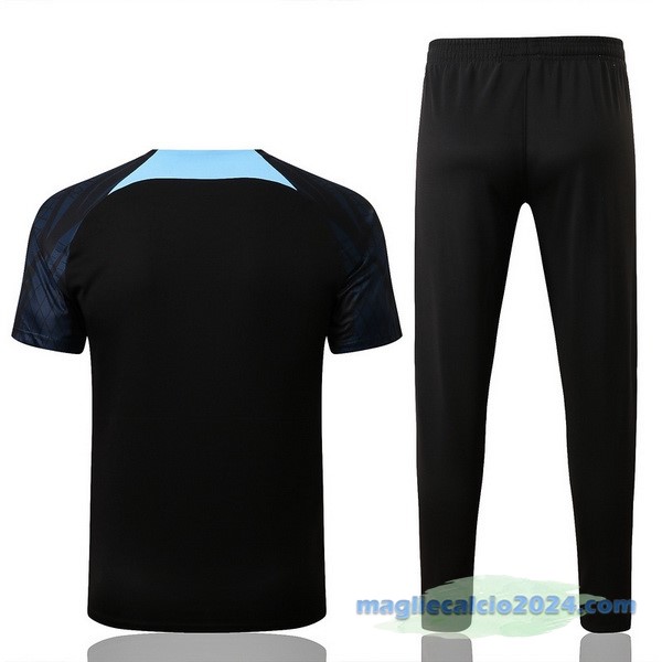 Formazione Set Completo Inter Milán 2022 2023 Nero Azul Poco Prezzo