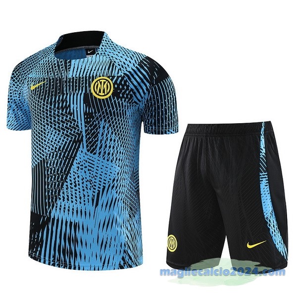 Formazione Set Completo Inter Milán 2023 2024 Azul II Nero Poco Prezzo