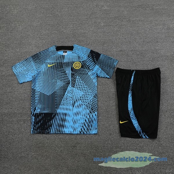 Formazione Set Completo Inter Milán 2023 2024 Azul II Nero Poco Prezzo