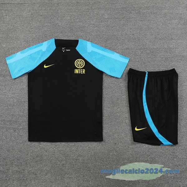 Formazione Set Completo Inter Milán 2023 2024 Azul I Nero Poco Prezzo
