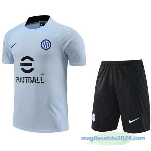 Formazione Set Completo Inter Milán 2023 2024 Grigio Nero Poco Prezzo