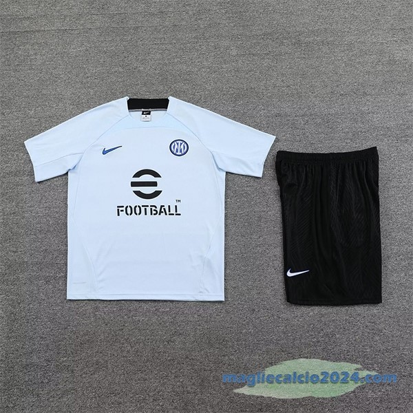 Formazione Set Completo Inter Milán 2023 2024 Grigio Nero Poco Prezzo