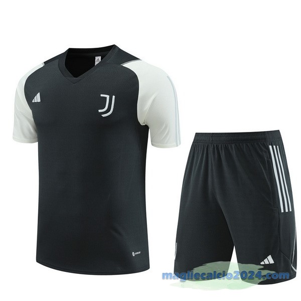 Formazione Set Completo Juventus 2023 2024 Grigio Verde Poco Prezzo