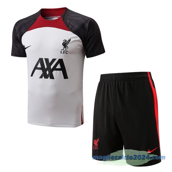 Formazione Set Completo Liverpool 2022 2023 Bianco Rosso Nero Poco Prezzo