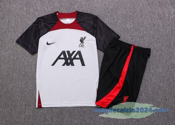 Formazione Set Completo Liverpool 2022 2023 Bianco Rosso Nero Poco Prezzo
