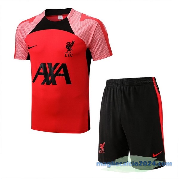 Formazione Set Completo Liverpool 2022 2023 Rosso Nero Poco Prezzo