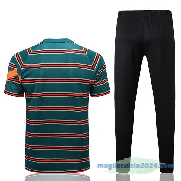 Formazione Set Completo Liverpool 2022 2023 Verde Arancione Nero Poco Prezzo