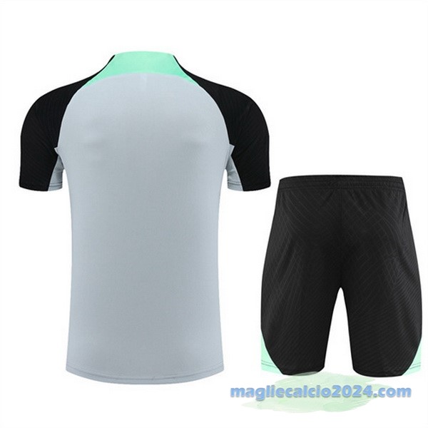 Formazione Set Completo Liverpool 2023 2024 Grigio Verde Nero Poco Prezzo