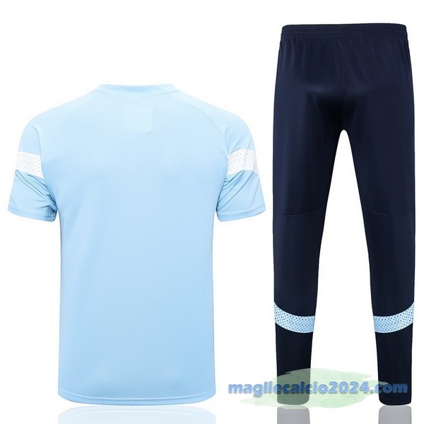 Formazione Set Completo Manchester City 2022 2023 Azul Bianco Poco Prezzo