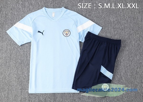Formazione Set Completo Manchester City 2022 2023 Azul I Bianco Poco Prezzo