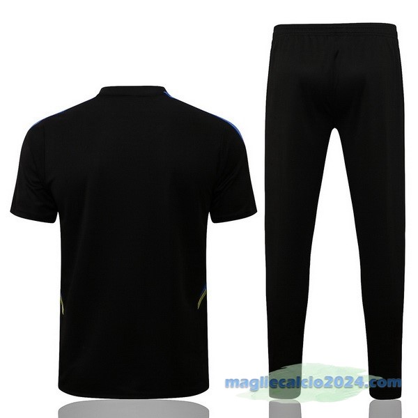Formazione Set Completo Manchester United 2022 2023 Nero Azul Giallo Poco Prezzo