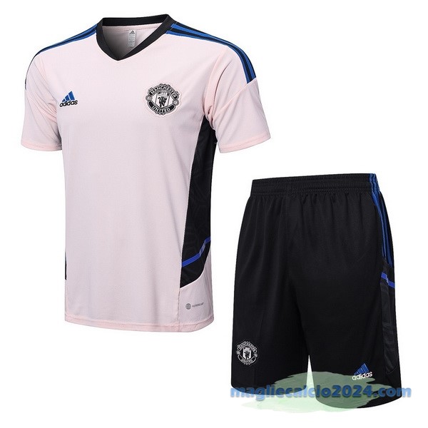 Formazione Set Completo Manchester United 2022 2023 Rosa Nero Poco Prezzo