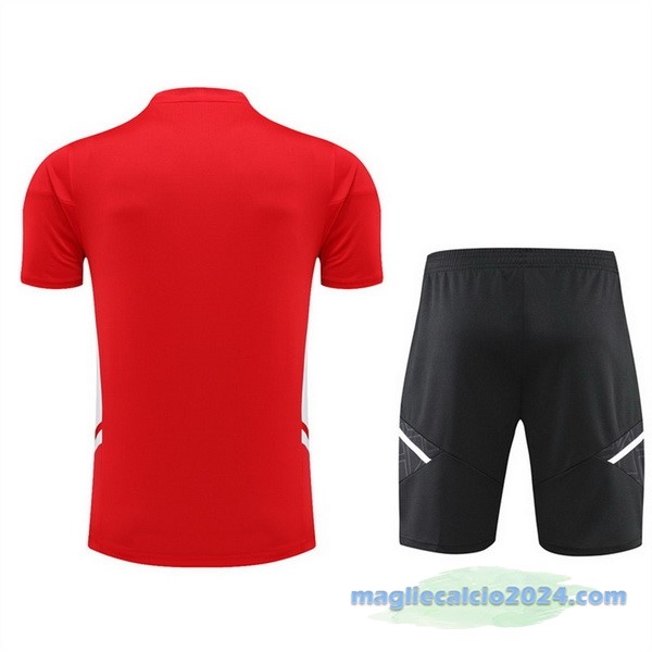 Formazione Set Completo Manchester United 2022 2023 Rosso III Nero Poco Prezzo