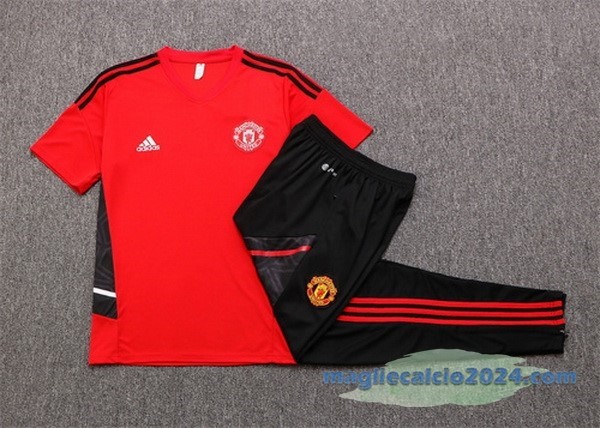 Formazione Set Completo Manchester United 2022 2023 Rosso I Nero Poco Prezzo