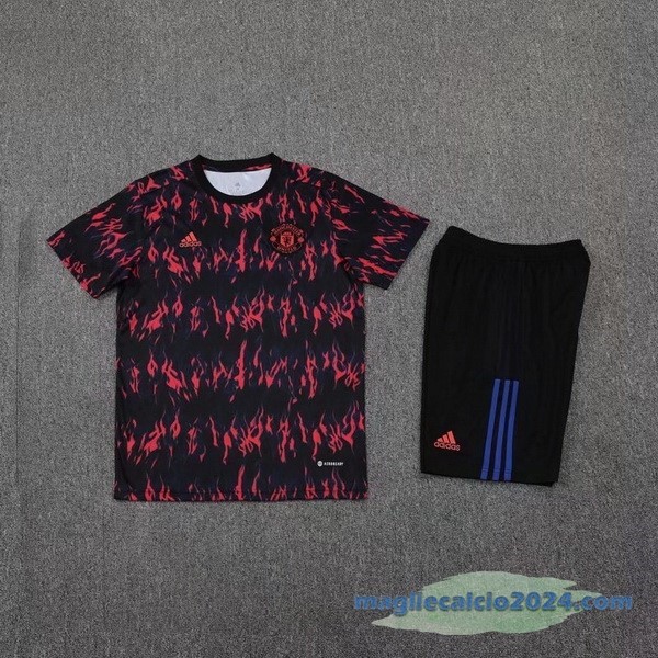 Formazione Set Completo Manchester United 2022 2023 Rosso I Nero Poco Prezzo