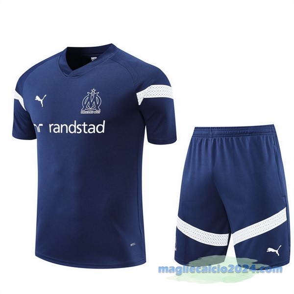 Formazione Set Completo Marsella 2022 2023 Azul Bianco Poco Prezzo