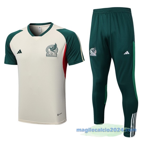 Formazione Set Completo Messico 2023 Bianco Verde Poco Prezzo
