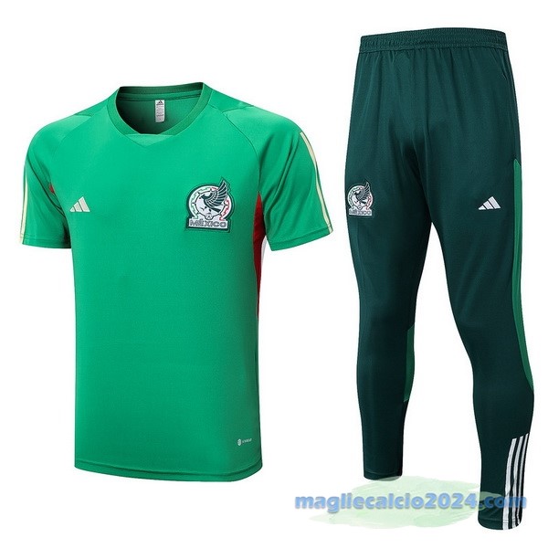 Formazione Set Completo Messico 2023 Verde Poco Prezzo
