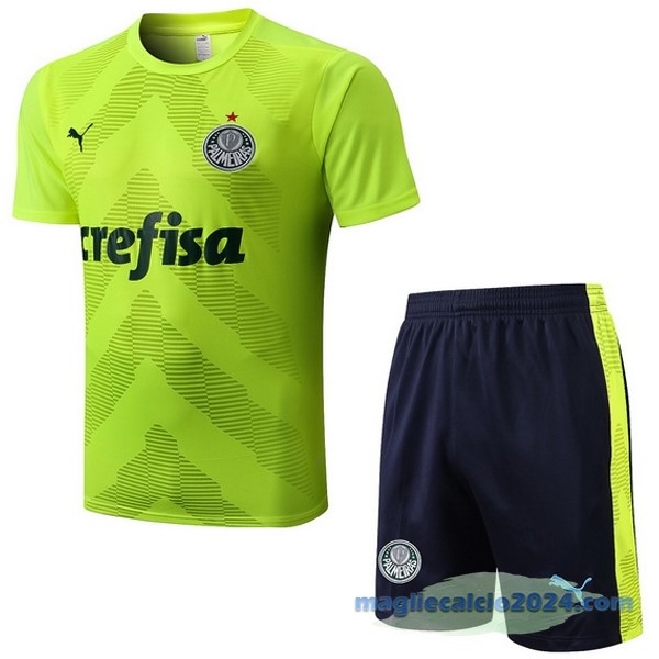 Formazione Set Completo Palmeiras 2022 2023 Giallo Poco Prezzo