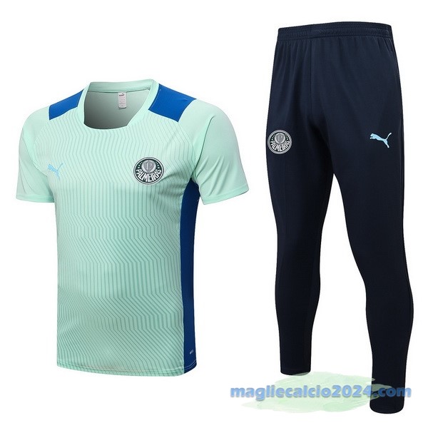 Formazione Set Completo Palmeiras 2022 2023 Verde Nero Poco Prezzo