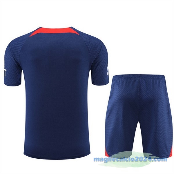 Formazione Set Completo Paris Saint Germain 2022 2023 Azul Rosso Poco Prezzo