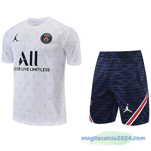 Formazione Set Completo Paris Saint Germain 2022 2023 Bianco Azul Poco Prezzo