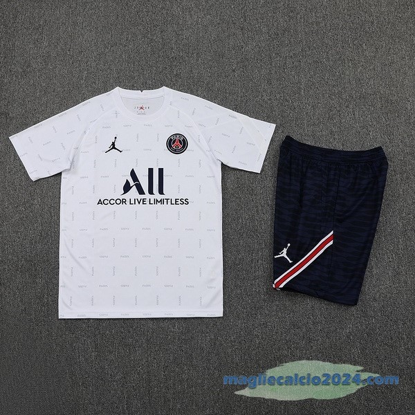 Formazione Set Completo Paris Saint Germain 2022 2023 Bianco Azul Poco Prezzo