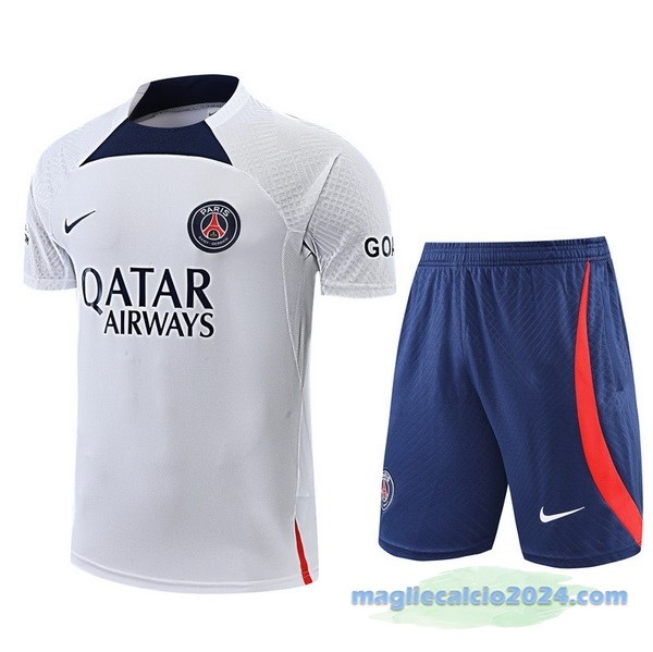 Formazione Set Completo Paris Saint Germain 2022 2023 Bianco II Azul Poco Prezzo