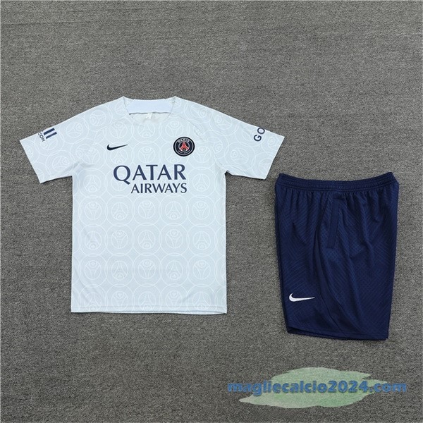 Formazione Set Completo Paris Saint Germain 2022 2023 Grigio Azul Poco Prezzo