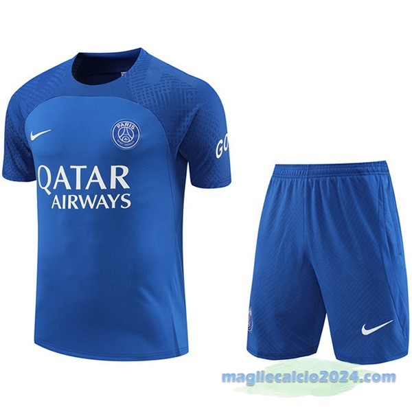 Formazione Set Completo Paris Saint Germain 2022 2023 III Azul Poco Prezzo