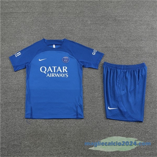 Formazione Set Completo Paris Saint Germain 2022 2023 III Azul Poco Prezzo