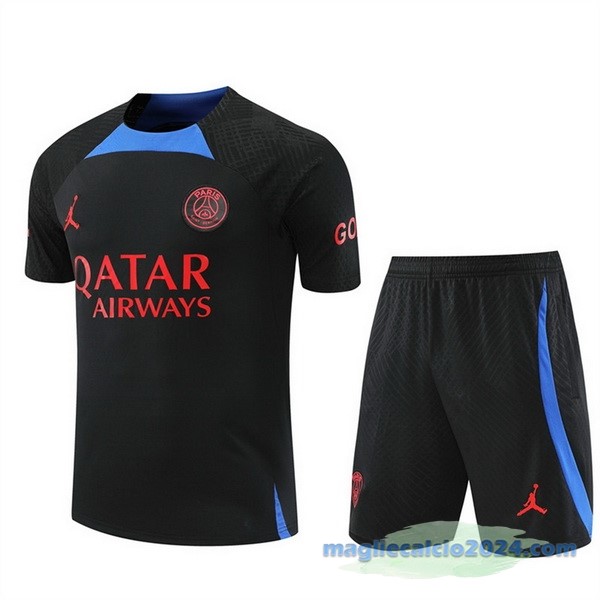 Formazione Set Completo Paris Saint Germain 2022 2023 Nero III Azul Poco Prezzo